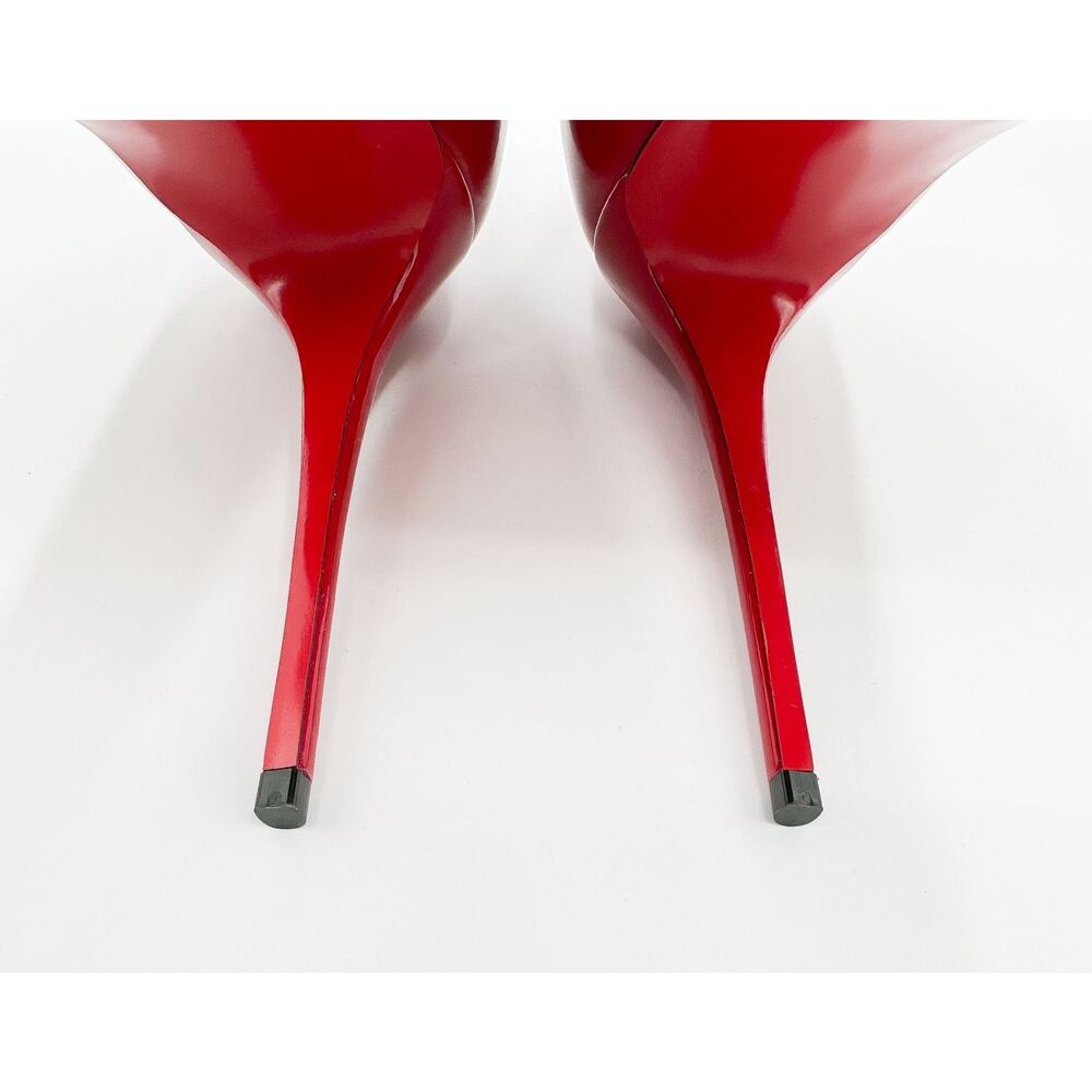 Christian Louboutin New Very Prive 120 Pumps Black Red Ombré Size 40, 10 - Picture 12 of 14